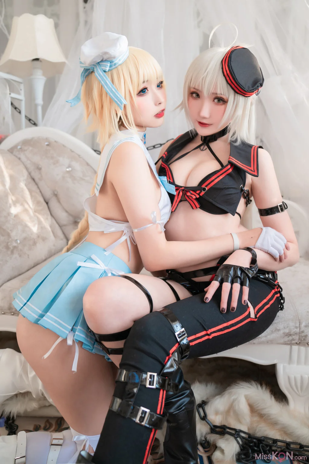 Coser@Momoko葵葵 & 瓜希酱_ FATE 黑白贞德