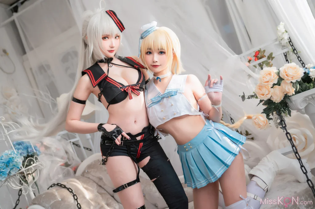 Coser@Momoko葵葵 & 瓜希酱_ FATE 黑白贞德