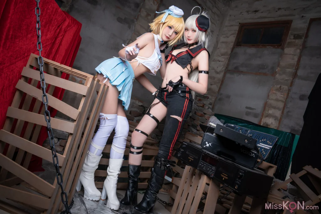 Coser@Momoko葵葵 & 瓜希酱_ FATE 黑白贞德