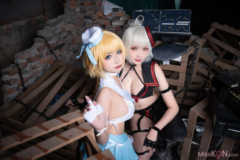 Coser@Momoko葵葵 & 瓜希酱_ FATE 黑白贞德
