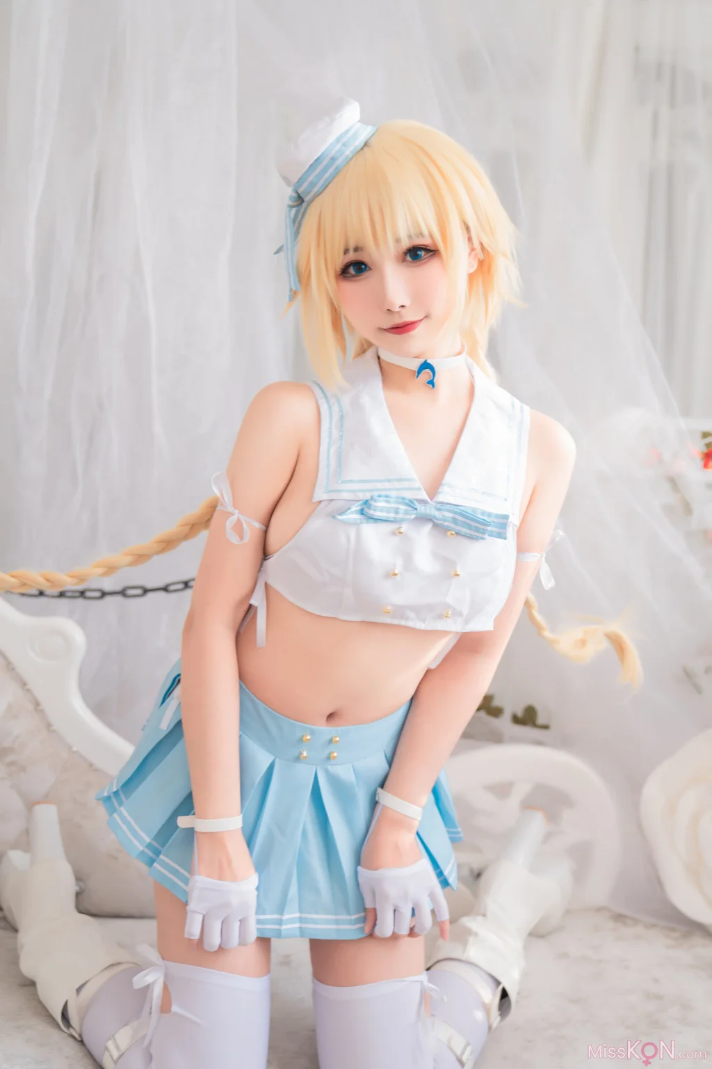 Coser@Momoko葵葵 & 瓜希酱_ FATE 黑白贞德