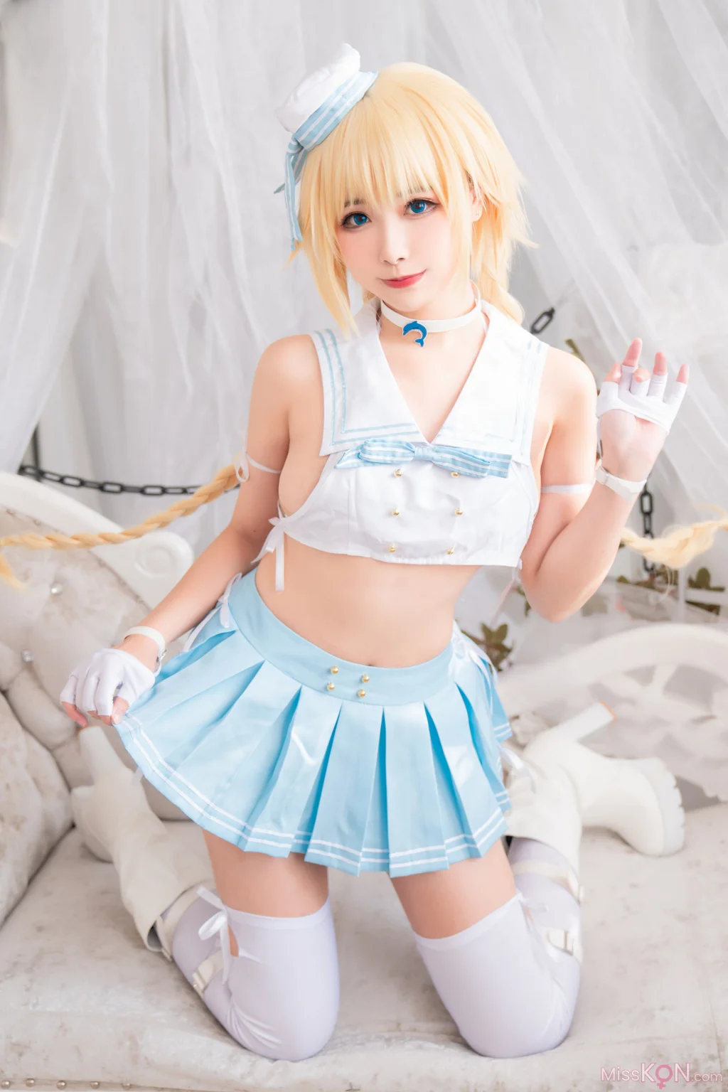 Coser@Momoko葵葵 & 瓜希酱_ FATE 黑白贞德