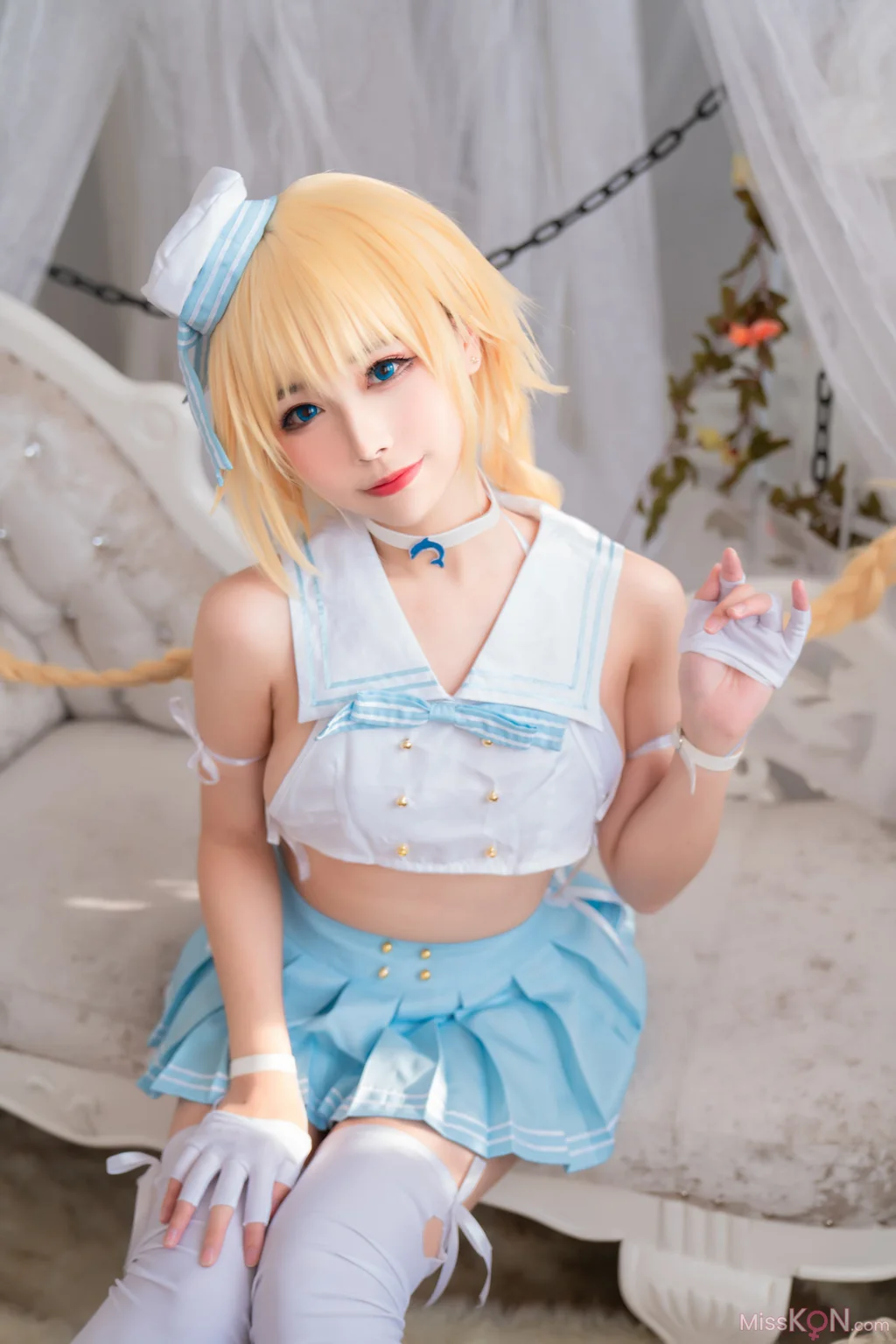 Coser@Momoko葵葵 & 瓜希酱_ FATE 黑白贞德