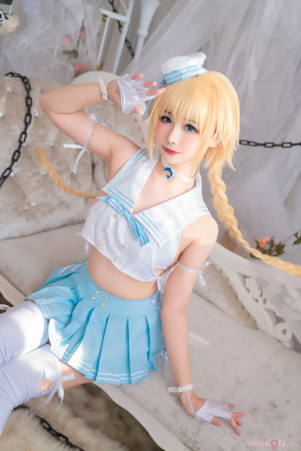 Coser@Momoko葵葵 & 瓜希酱_ FATE 黑白贞德