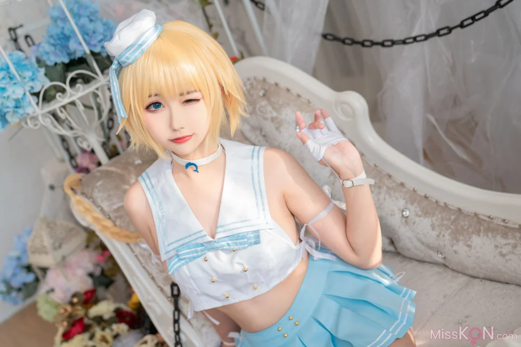 Coser@Momoko葵葵 & 瓜希酱_ FATE 黑白贞德