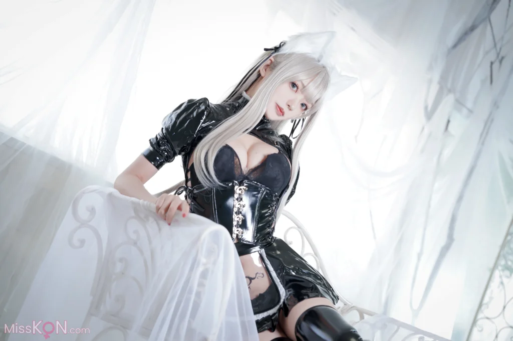 Coser@くろてぃあ (くろ)_【KEMOMIMI WHITE】Maid