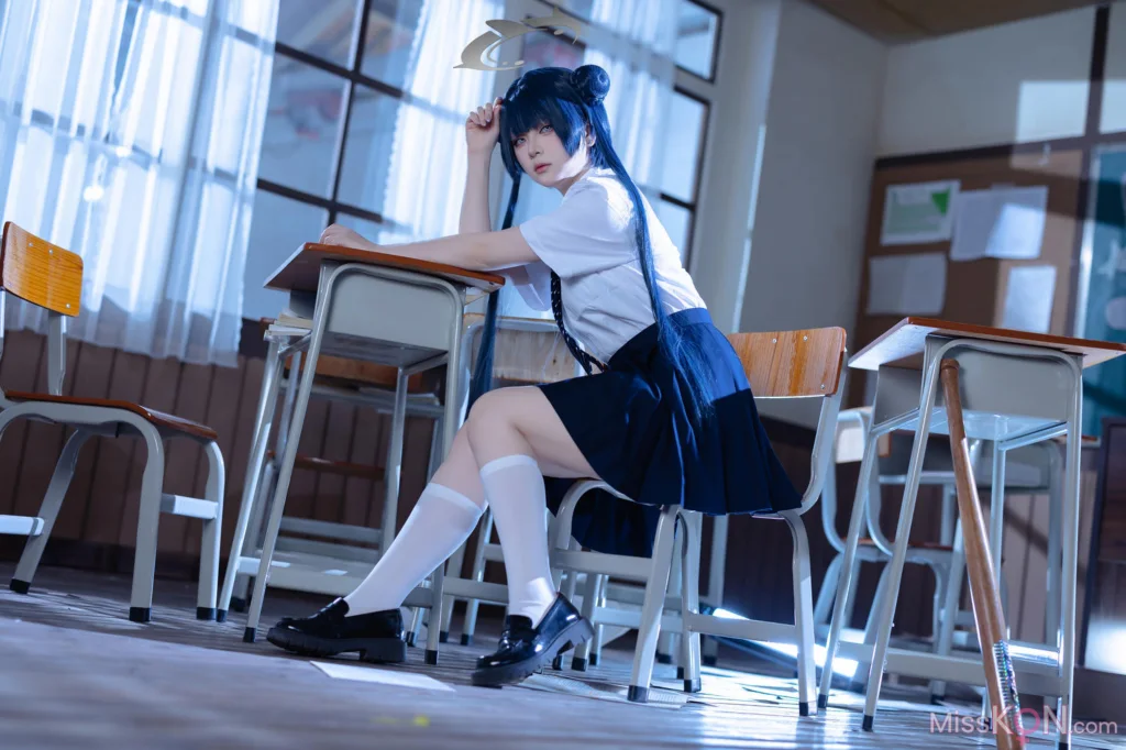 Coser@屿鱼_ 蔚蓝档案 妃咲JK