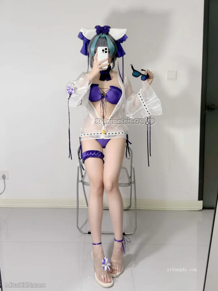 Coser@希尔薇_ 10月最新COS柴郡&沐浴