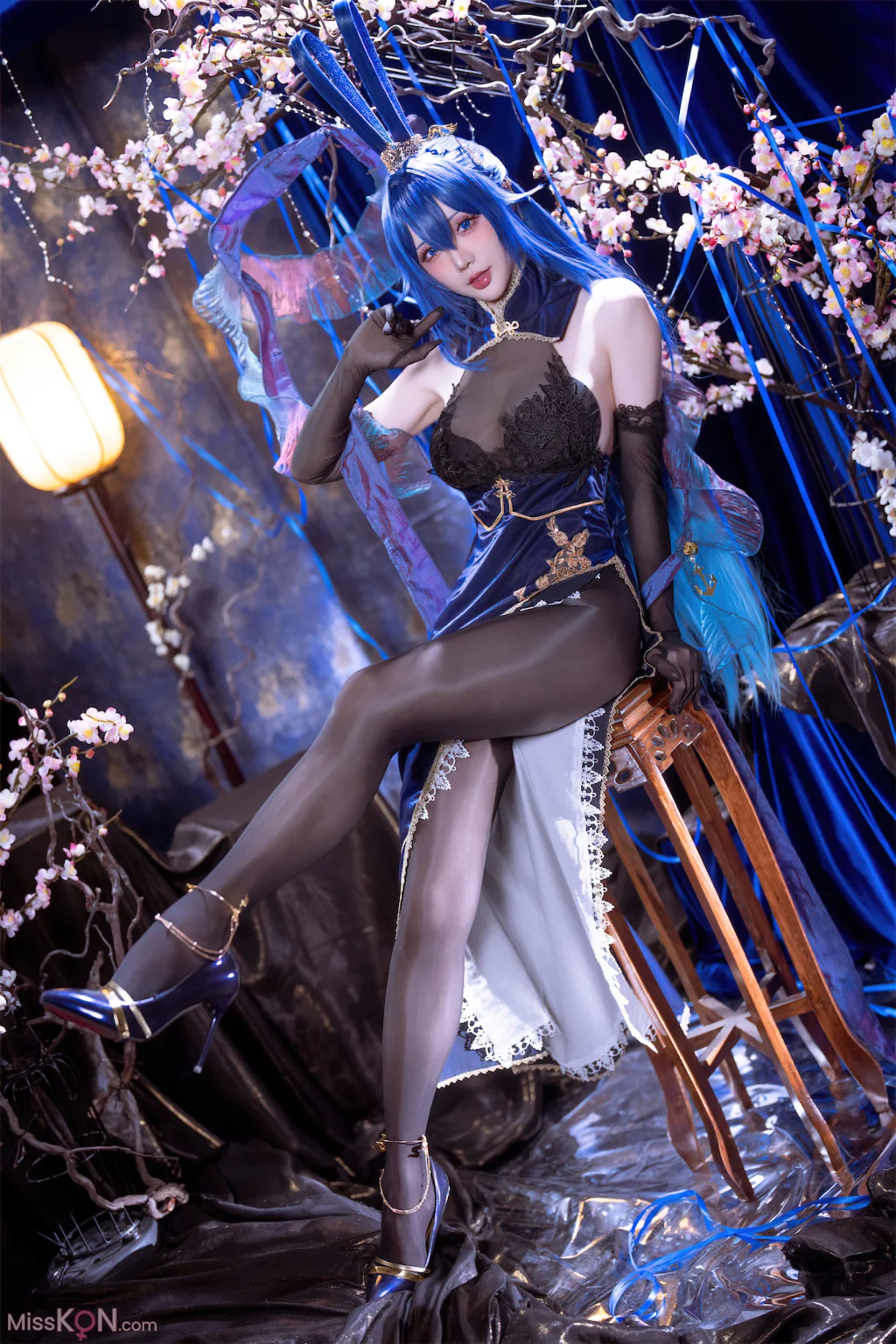 Coser@星之迟迟Hoshilily_ 碧蓝航线-新泽西兔兔(花园)