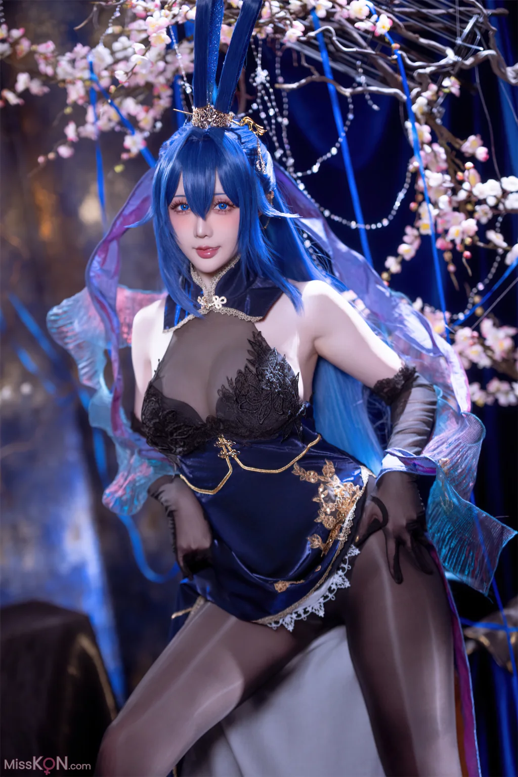 Coser@星之迟迟Hoshilily_ 碧蓝航线-新泽西兔兔(花园)