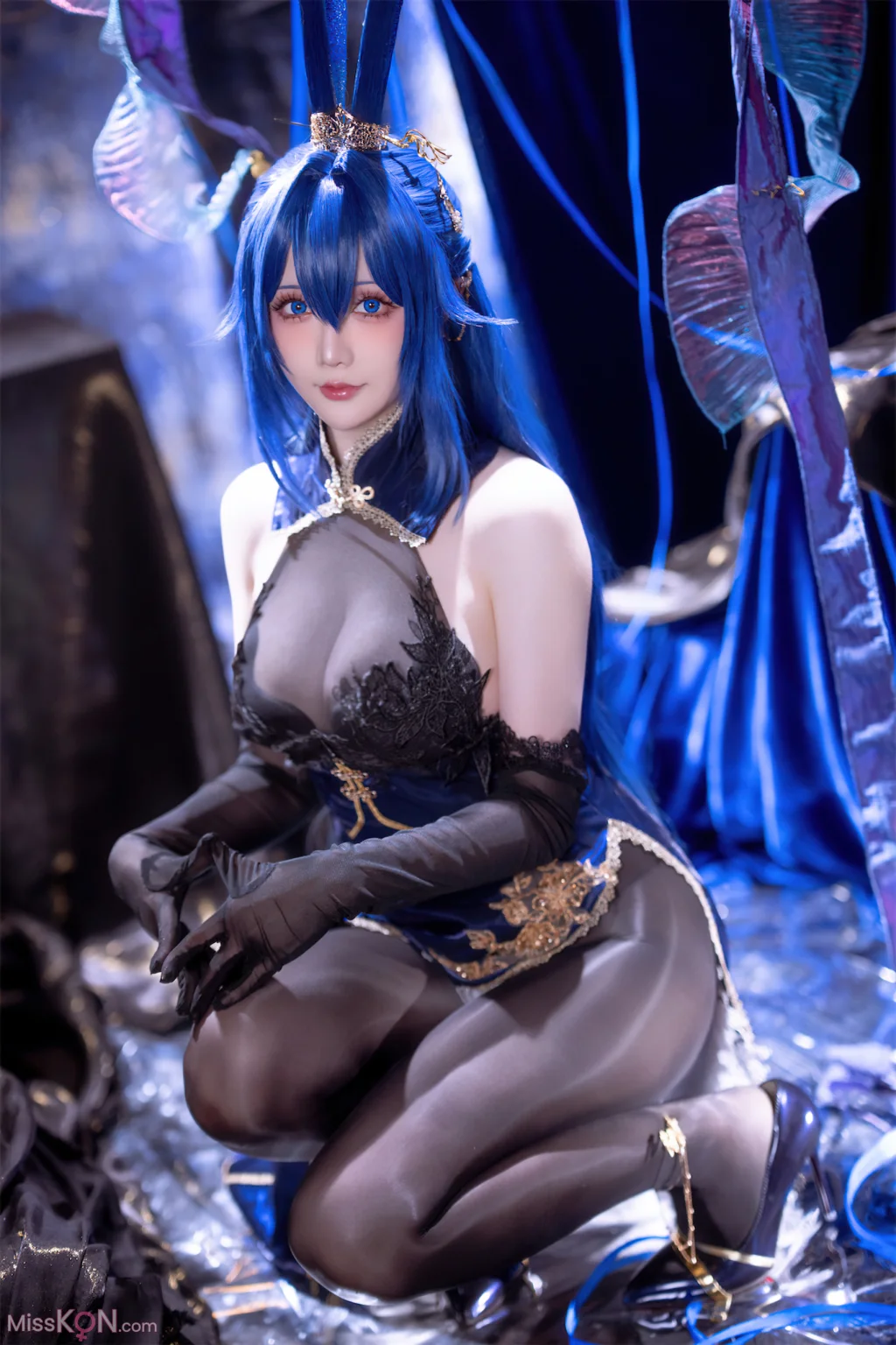 Coser@星之迟迟Hoshilily_ 碧蓝航线-新泽西兔兔(花园)