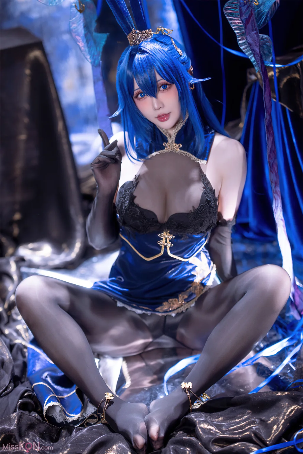 Coser@星之迟迟Hoshilily_ 碧蓝航线-新泽西兔兔(花园)