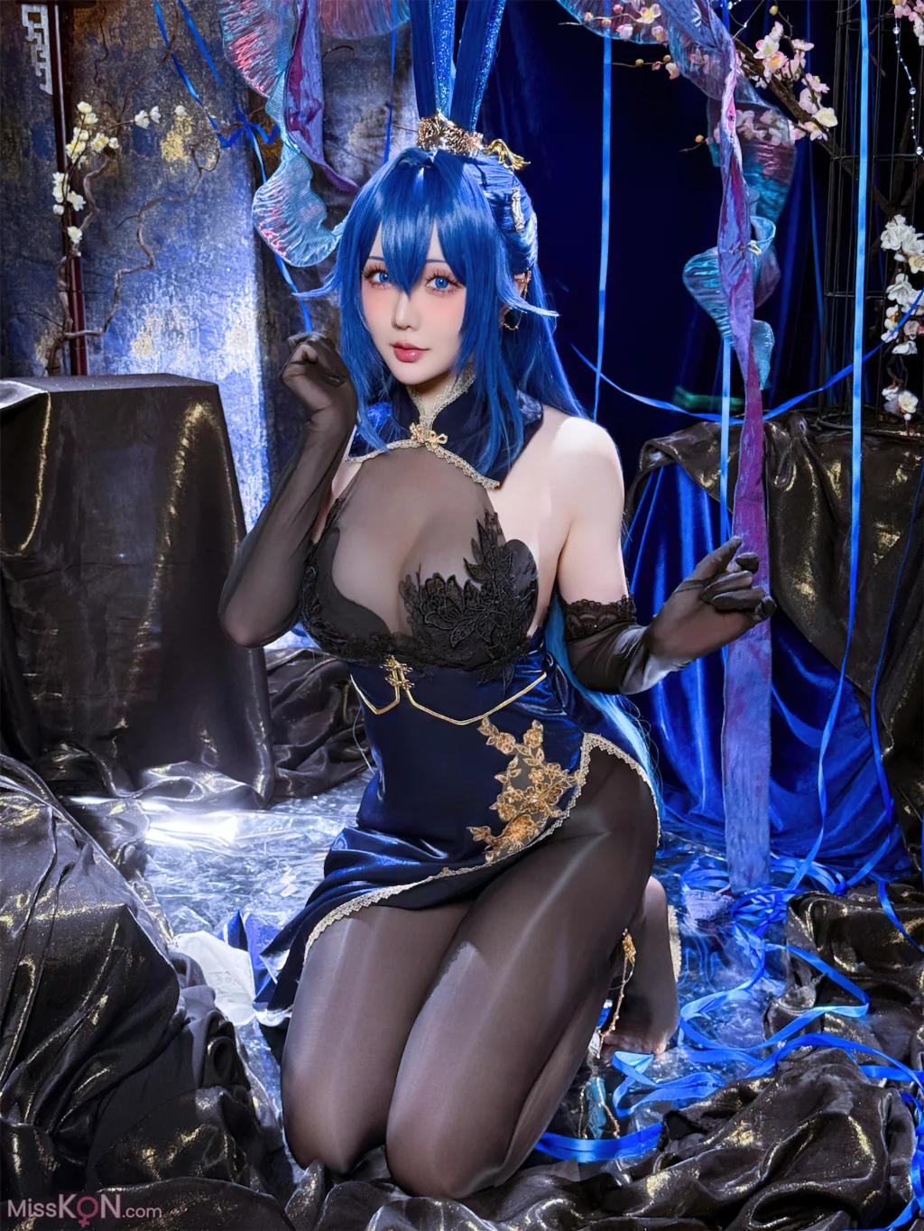 Coser@星之迟迟Hoshilily_ 碧蓝航线-新泽西兔兔(花园)