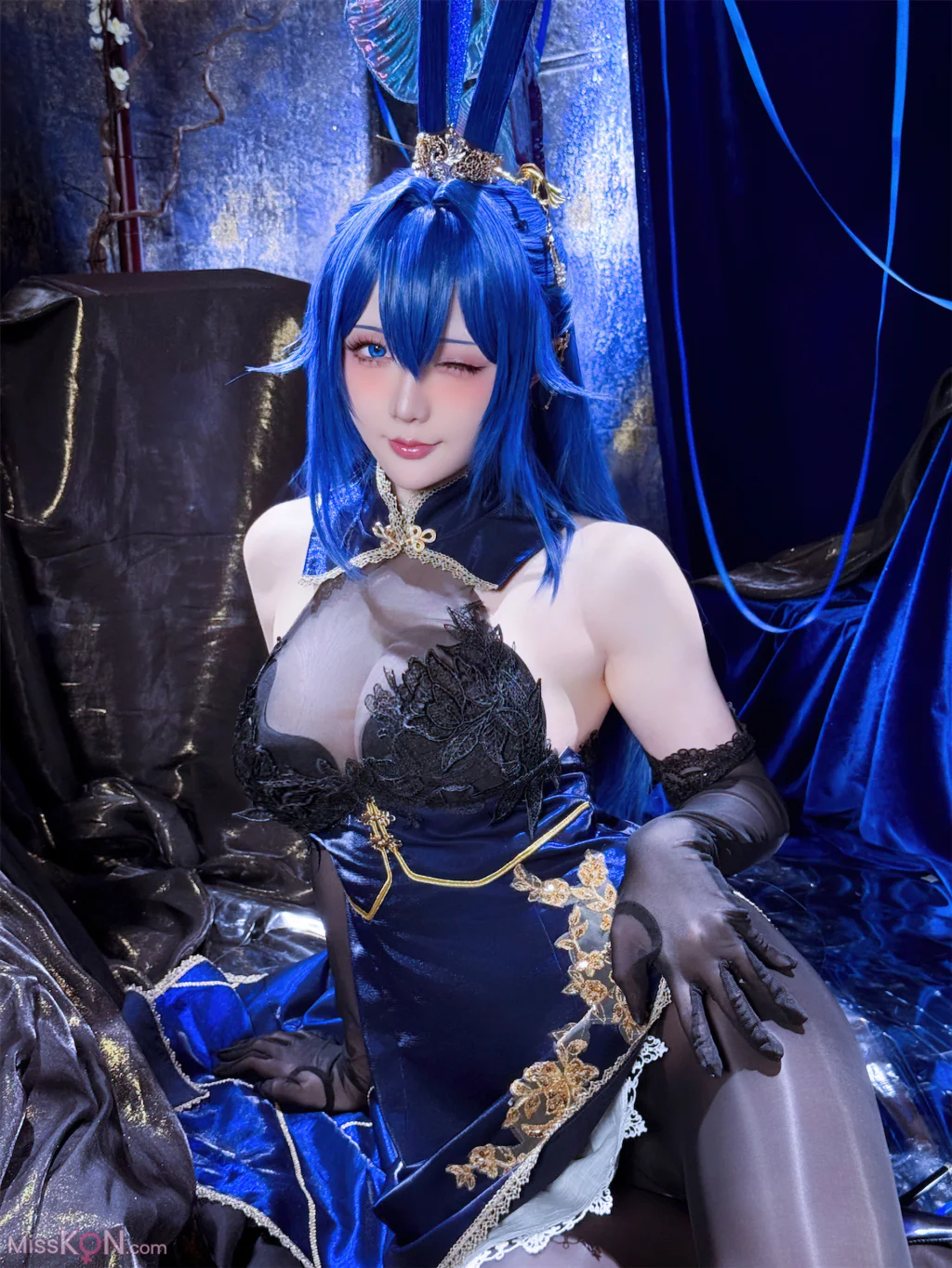 Coser@星之迟迟Hoshilily_ 碧蓝航线-新泽西兔兔(花园)