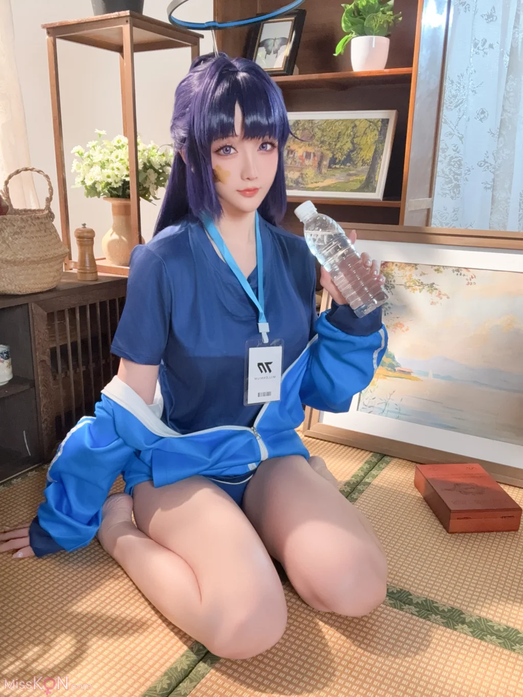 Coser@星之迟迟Hoshilily_ 蔚蓝档案-早濑优香体操服