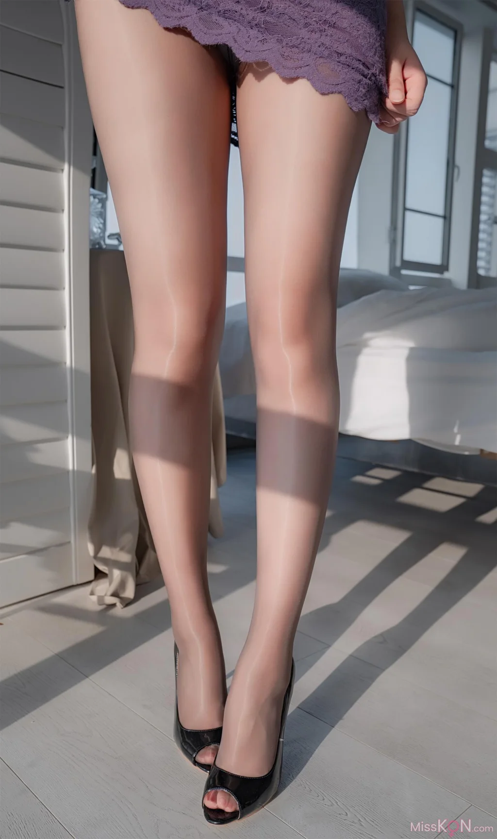 Coser@轩萧学姐_ 紫色旗袍