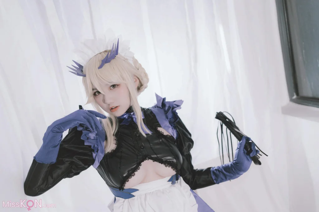 Coser@阿半今天很开心_ FGO-黑枪呆女仆