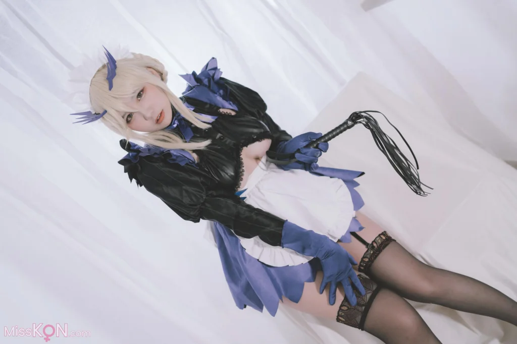 Coser@阿半今天很开心_ FGO-黑枪呆女仆