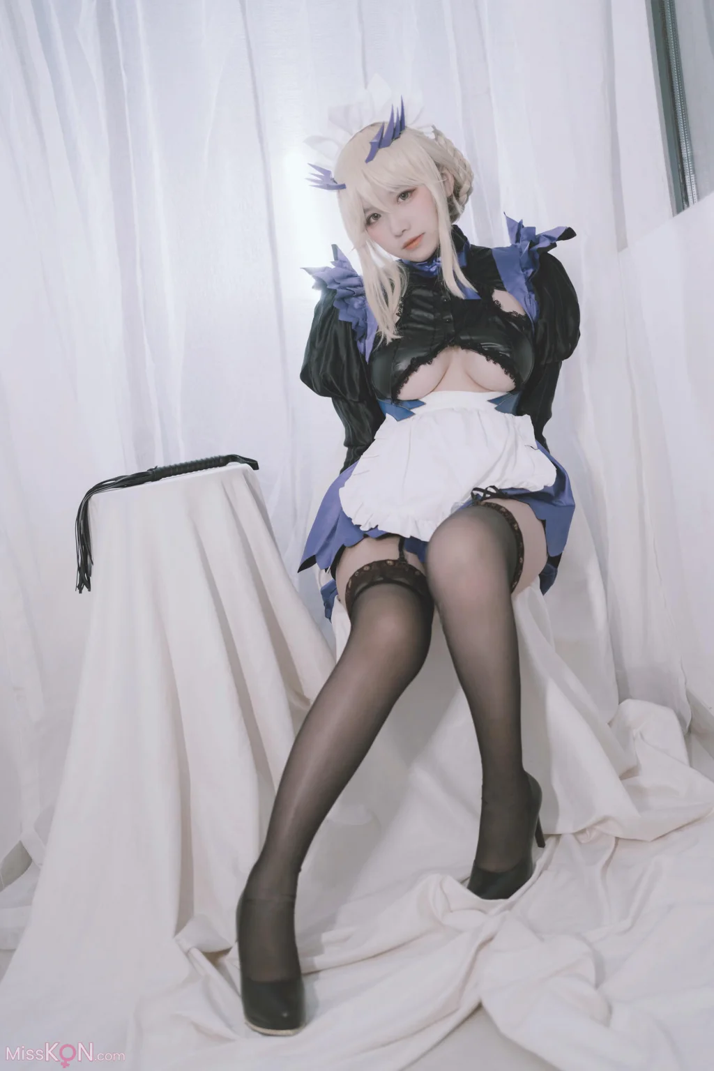 Coser@阿半今天很开心_ FGO-黑枪呆女仆