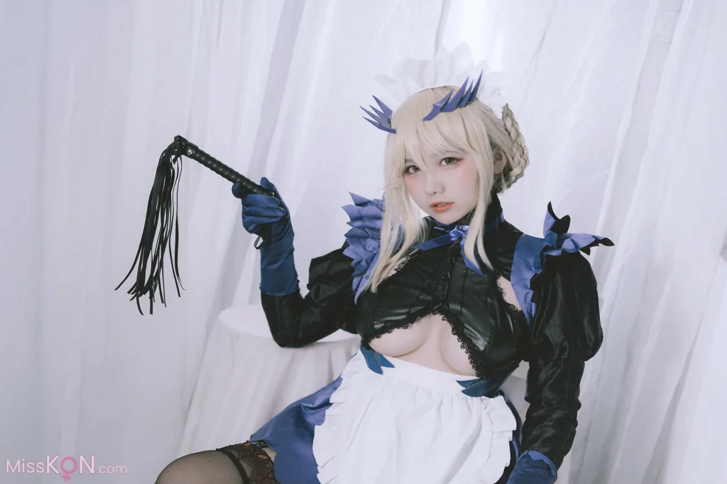 Coser@阿半今天很开心_ FGO-黑枪呆女仆
