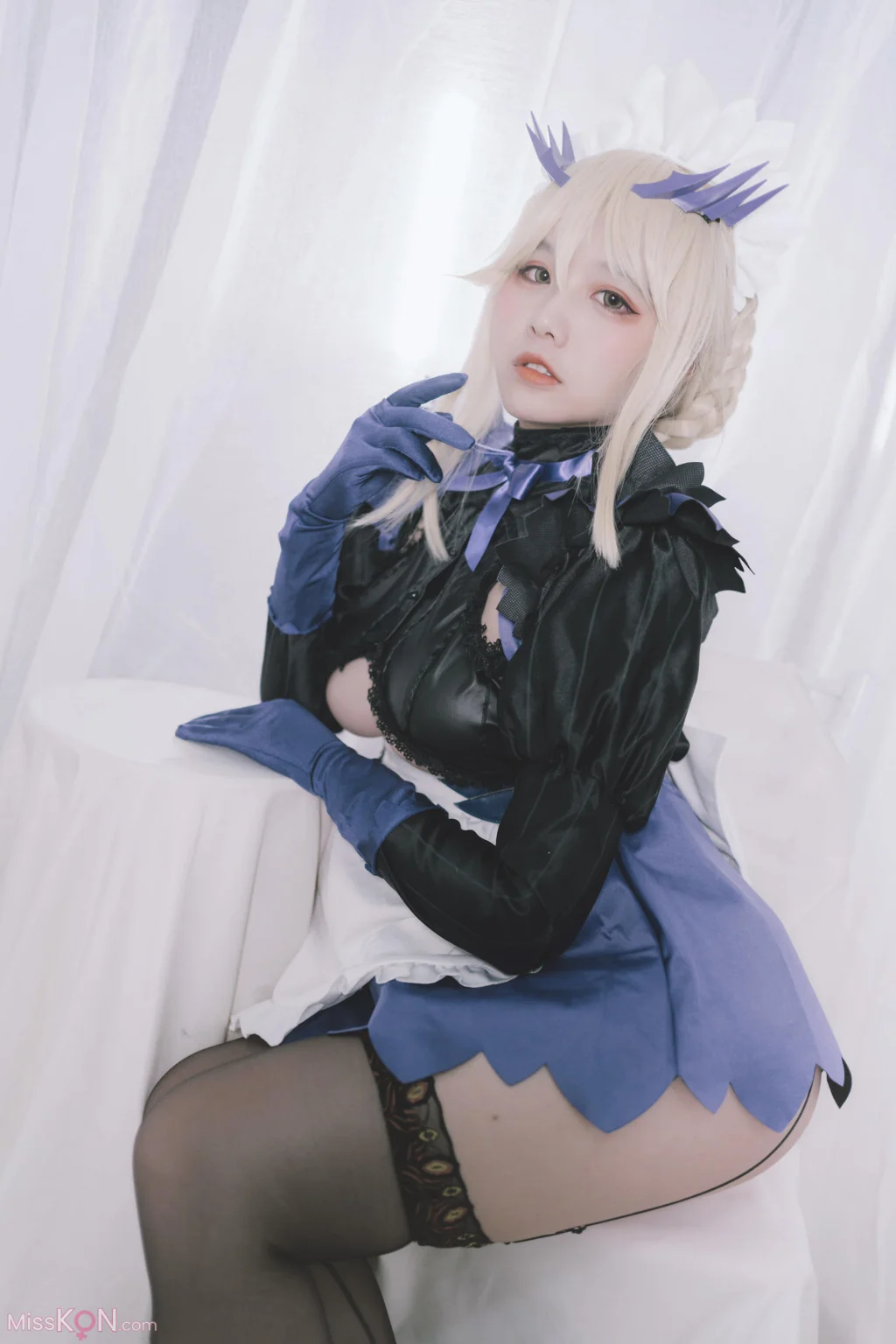 Coser@阿半今天很开心_ FGO-黑枪呆女仆