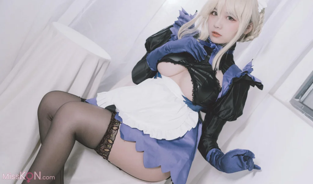 Coser@阿半今天很开心_ FGO-黑枪呆女仆