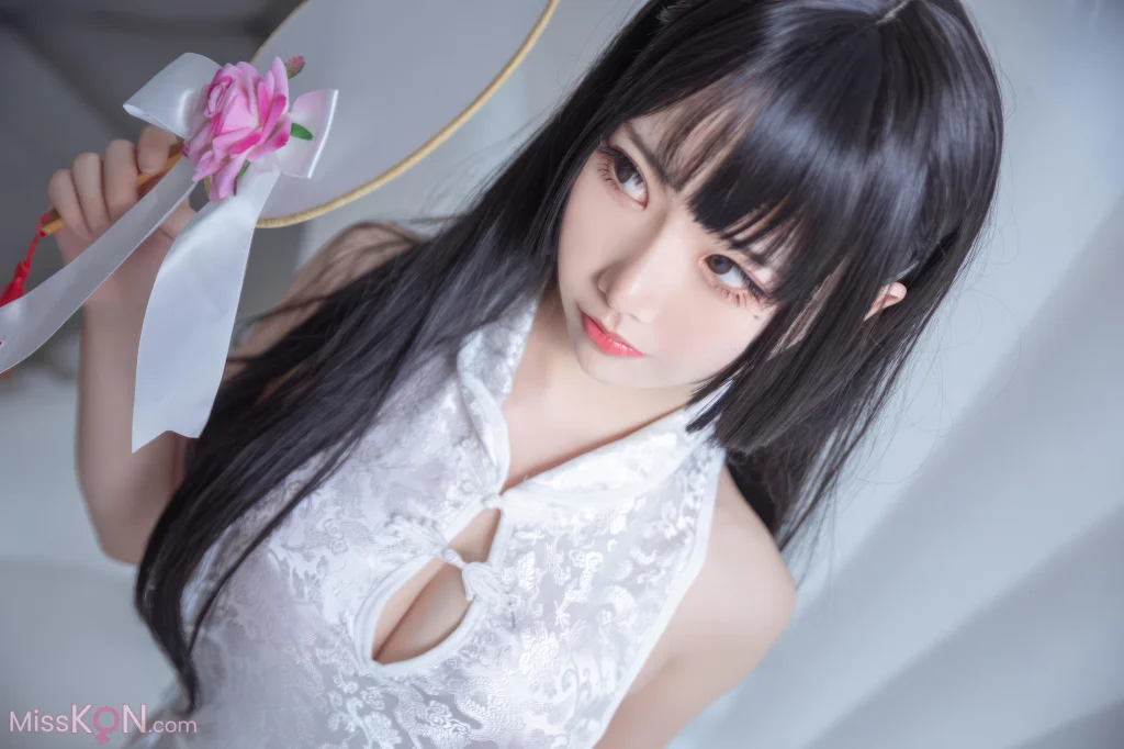 Coser@面饼仙儿_ 白色旗袍