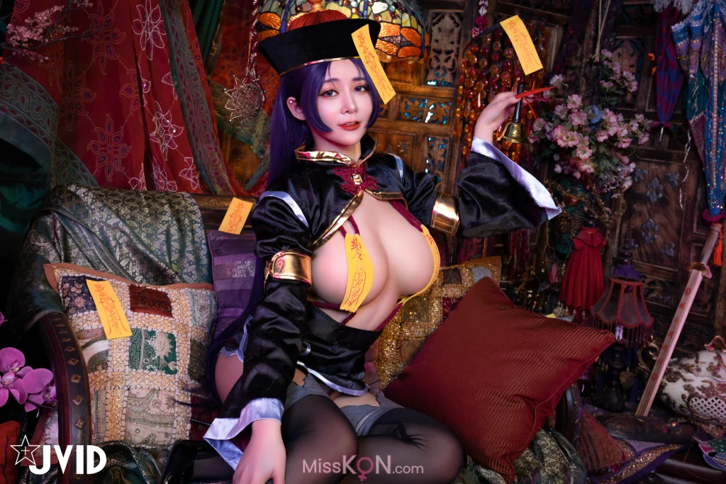 [JVID] 甜心幫 ღ 安希_ 菰蒲風動縱斜影，殭屍奶光《安希》膣得液滿