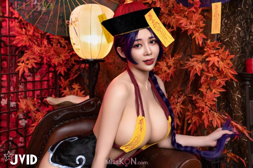 [JVID] 甜心幫 ღ 安希_ 菰蒲風動縱斜影，殭屍奶光《安希》膣得液滿