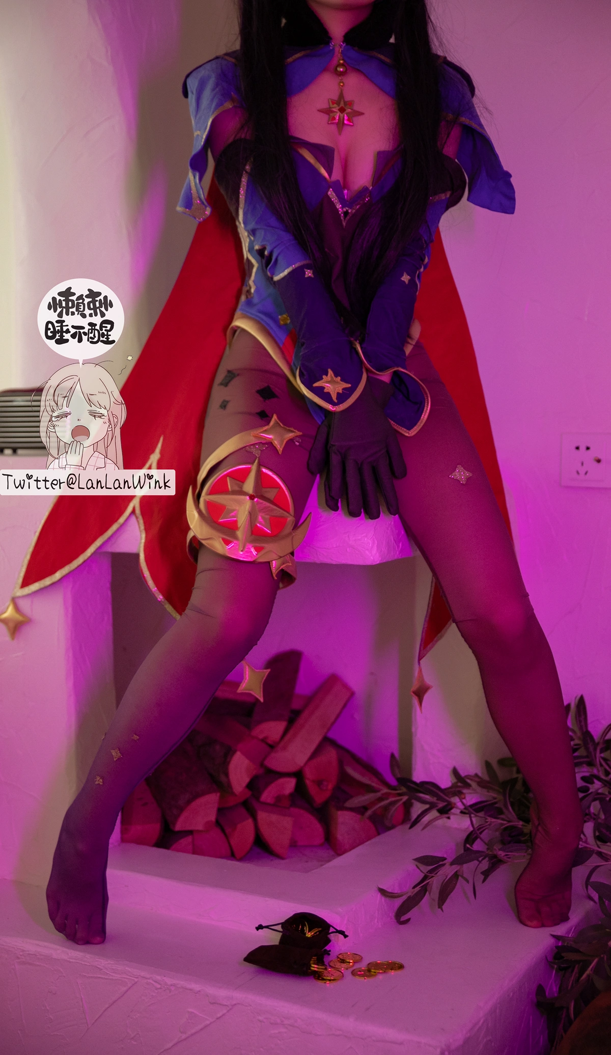 Cosplay 懒懒睡不醒 – 莫娜