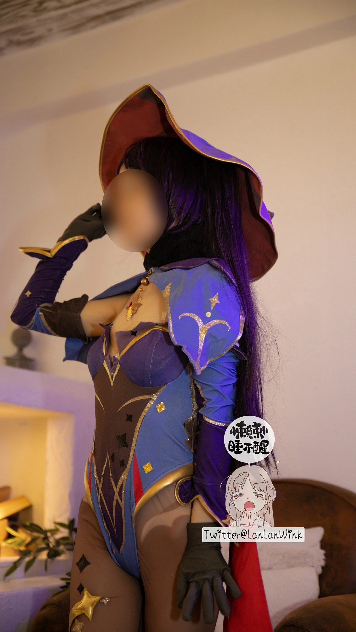 Cosplay 懒懒睡不醒 – 莫娜