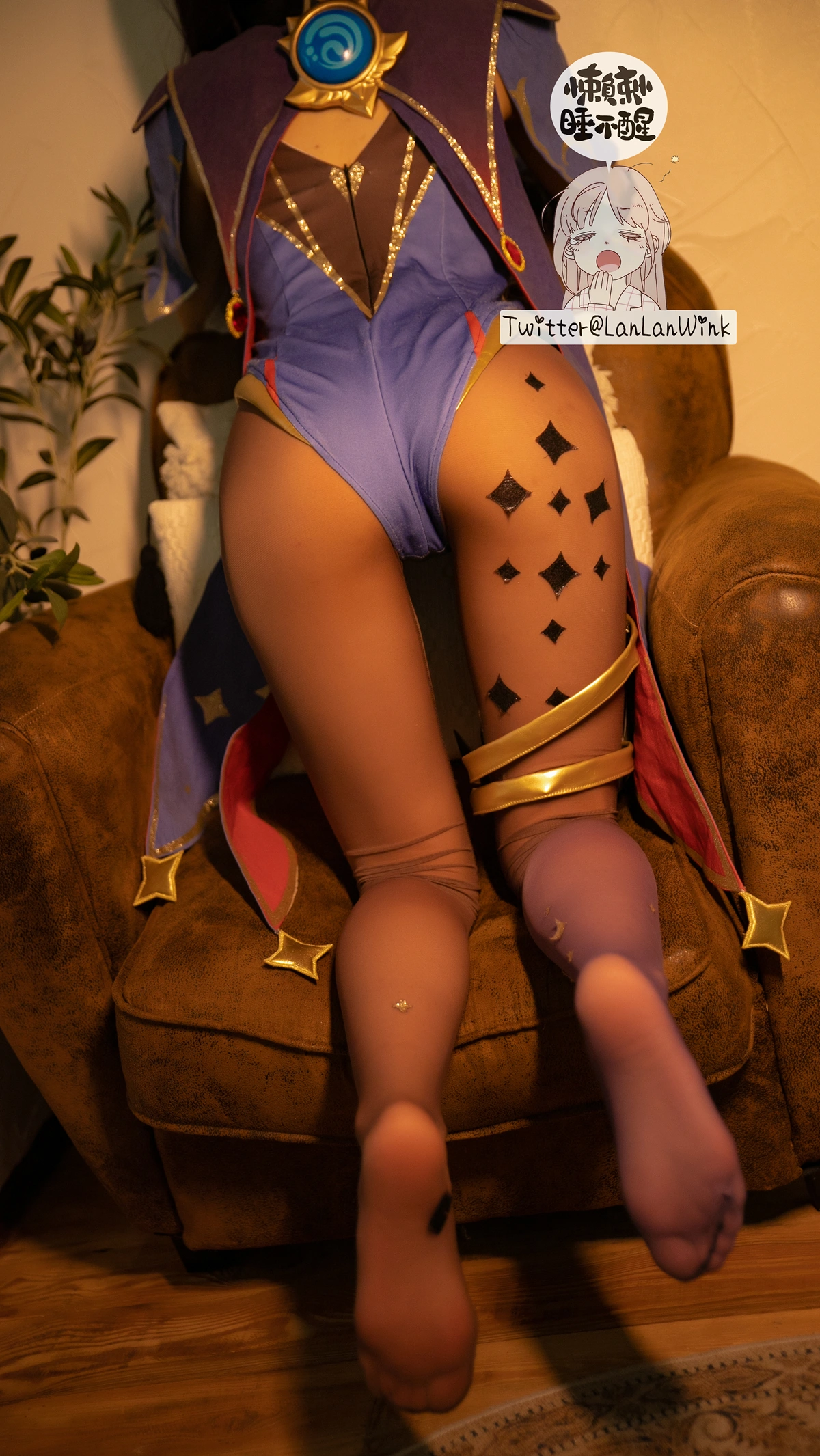 Cosplay 懒懒睡不醒 – 莫娜
