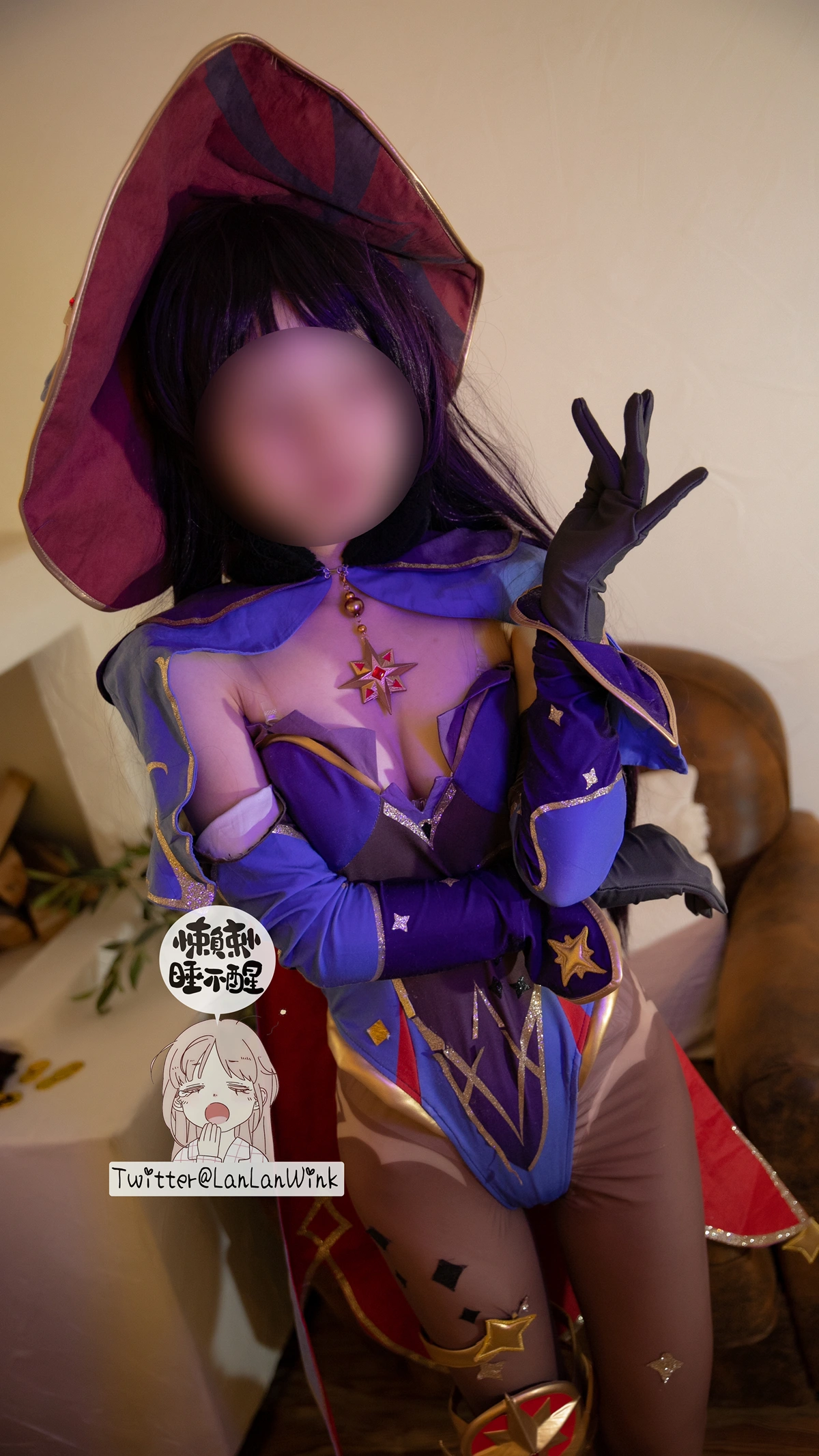 Cosplay 懒懒睡不醒 – 莫娜