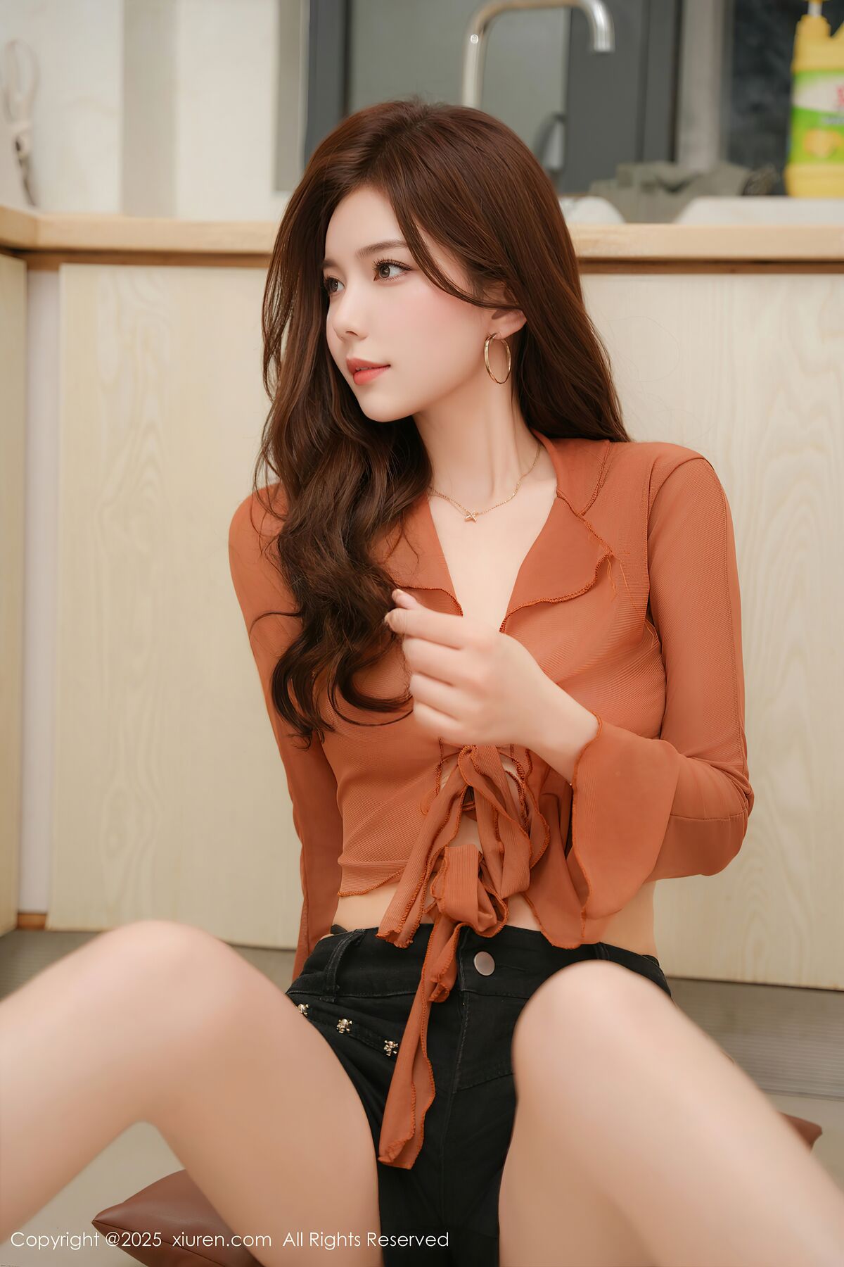 XiuRen秀人网 No.9956 拍黄瓜girl