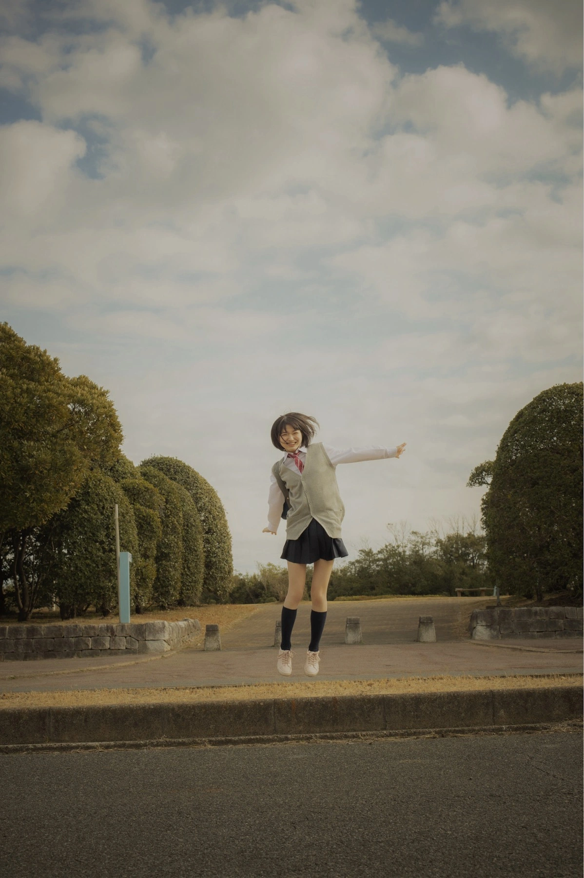 School Uniforms & Miss Short Cut Best 制服×ショートカット Set.01