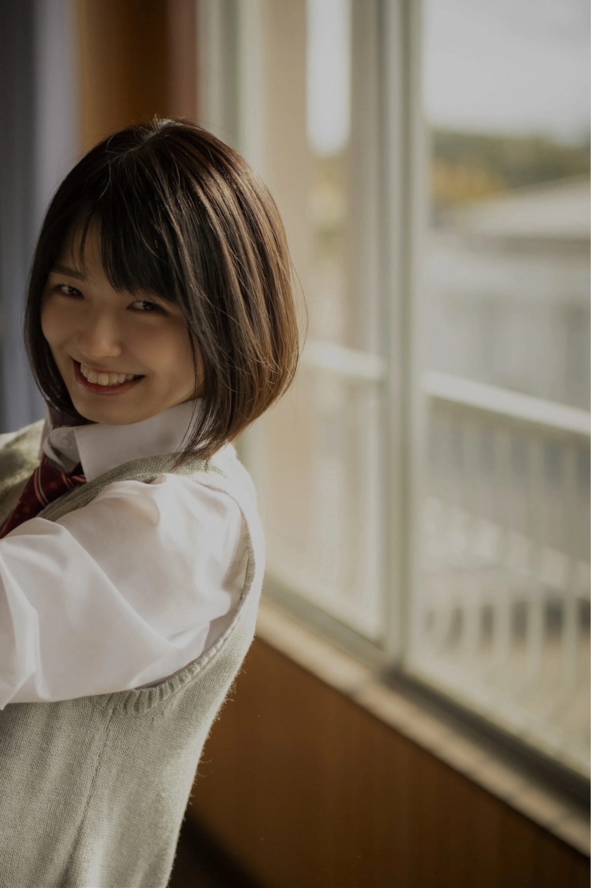 School Uniforms & Miss Short Cut Best 制服×ショートカット Set.01