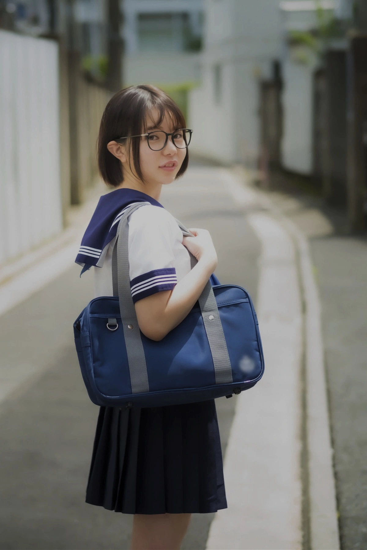 School Uniforms & Miss Short Cut Best 制服×ショートカット Set.03