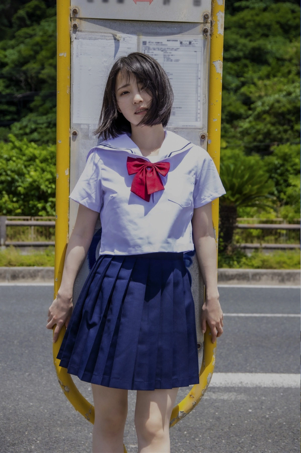 School Uniforms & Miss Short Cut Best 制服×ショートカット Set.03