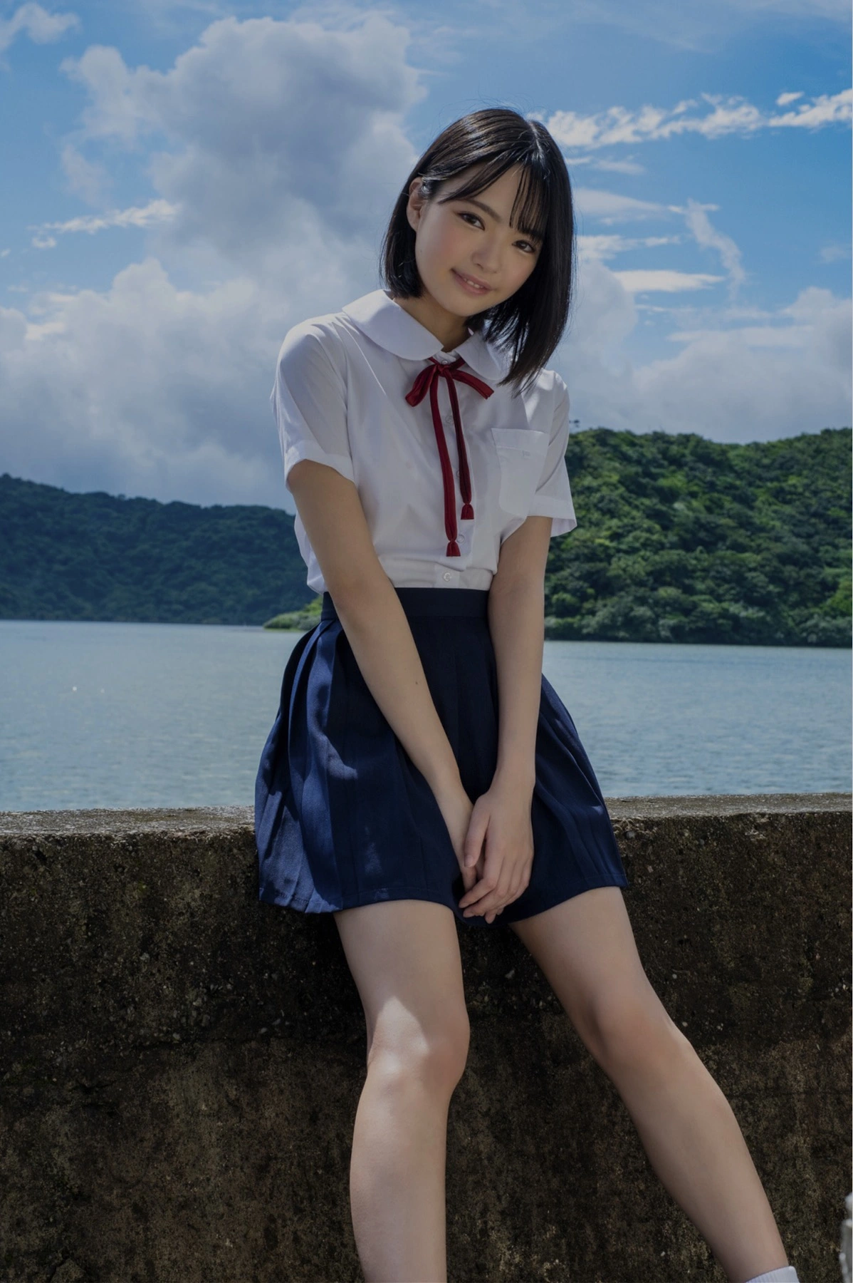 School Uniforms & Miss Short Cut Best 制服×ショートカット Set.03