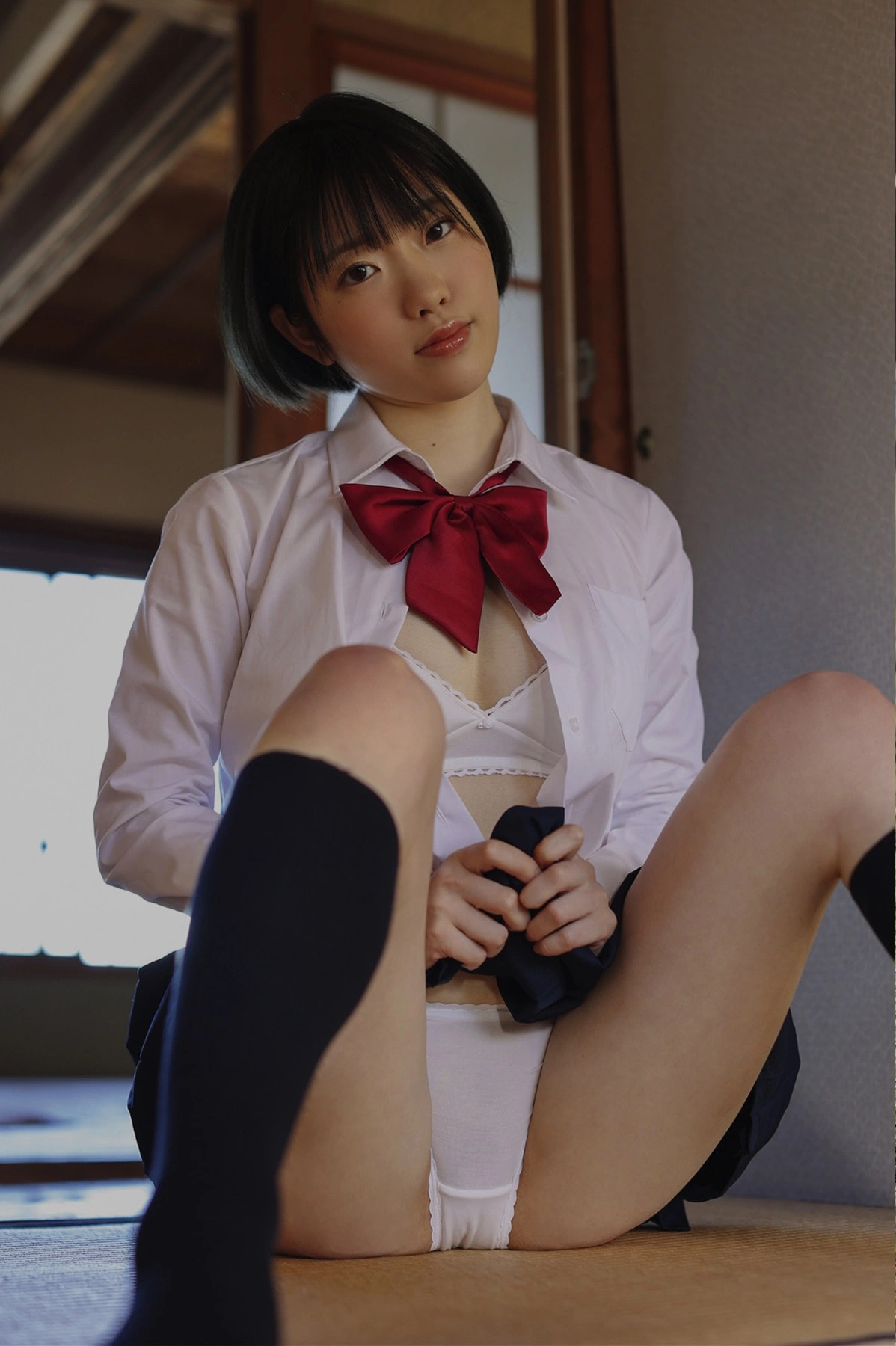 School Uniforms & Miss Short Cut Best 制服×ショートカット Set.03