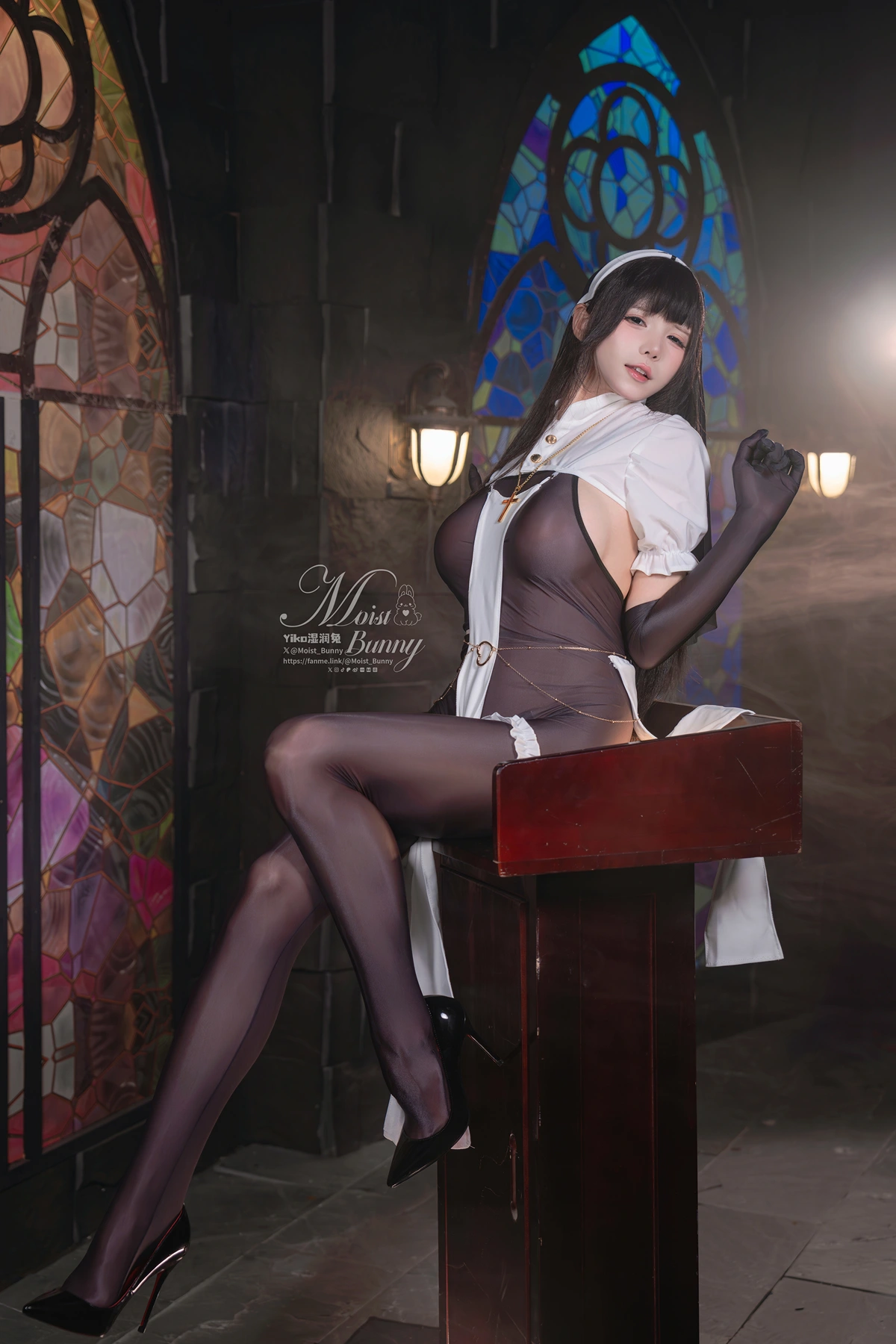 Cosplay 黏黏团子兔 – 布道圣女