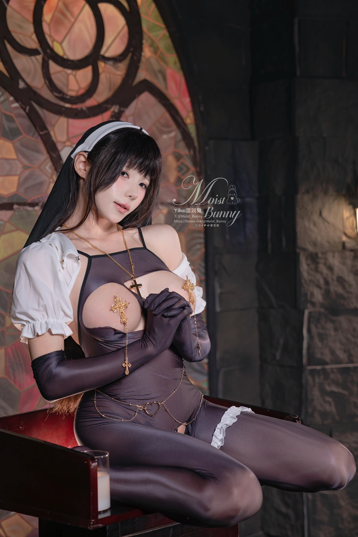 Cosplay 黏黏团子兔 – 布道圣女
