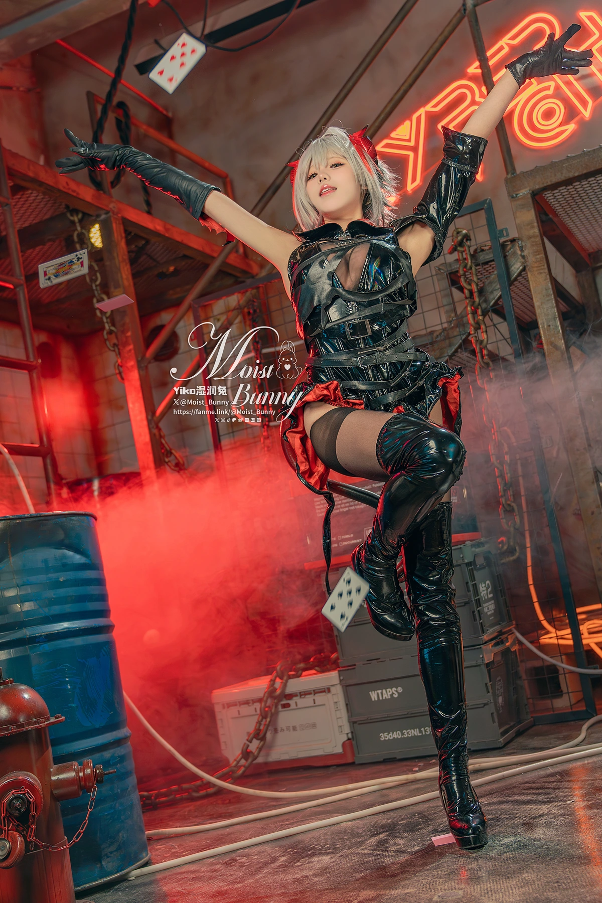 Cosplay 黏黏团子兔 – 2月作品 『愚夜密函-W』