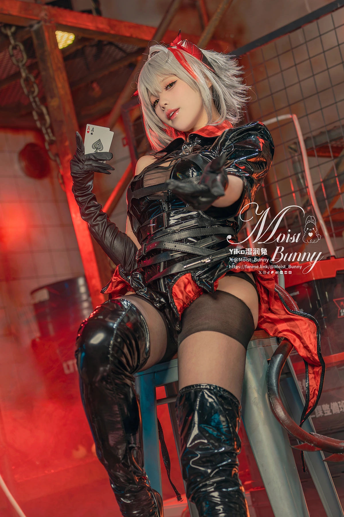 Cosplay 黏黏团子兔 – 2月作品 『愚夜密函-W』