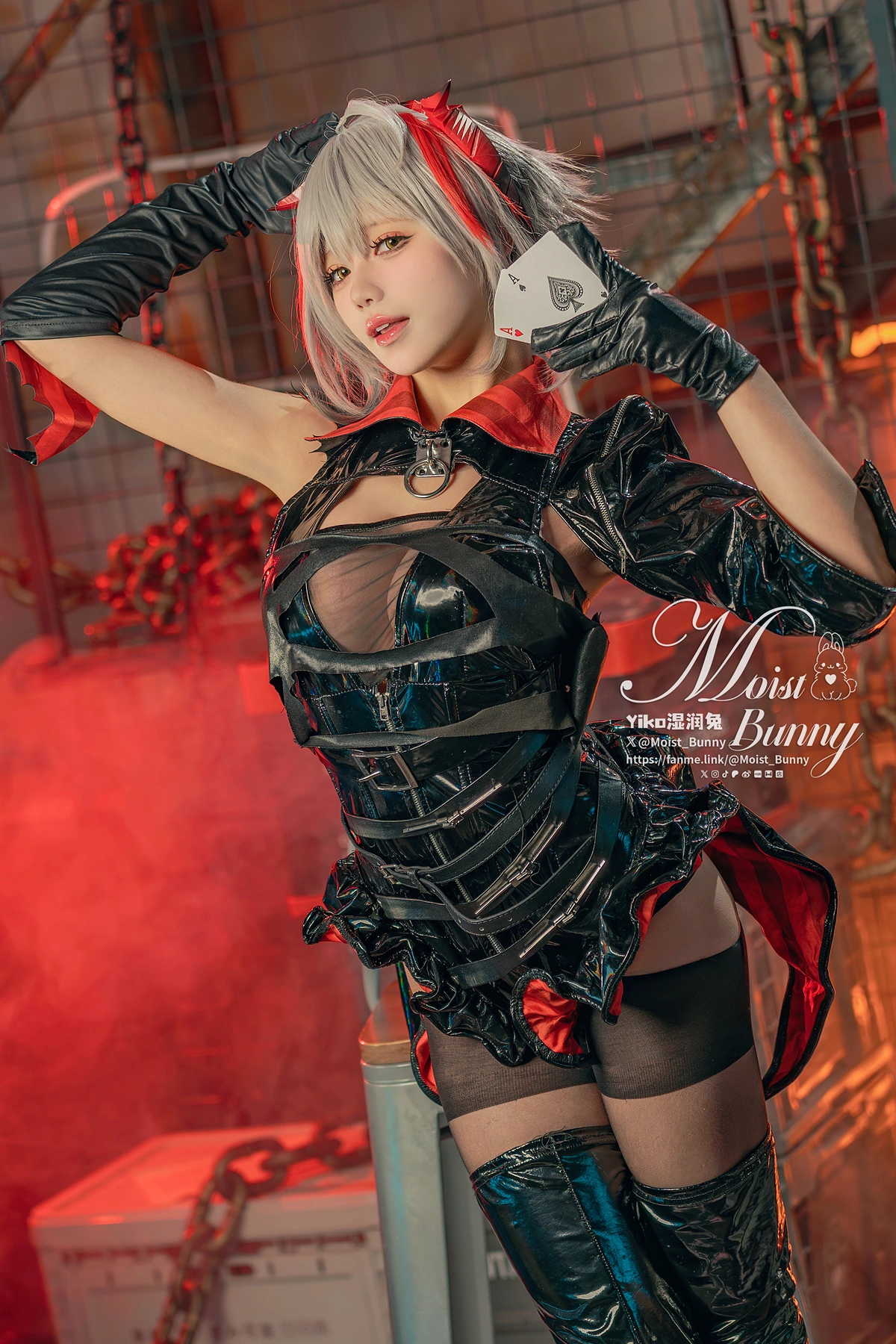 Cosplay 黏黏团子兔 – 2月作品 『愚夜密函-W』