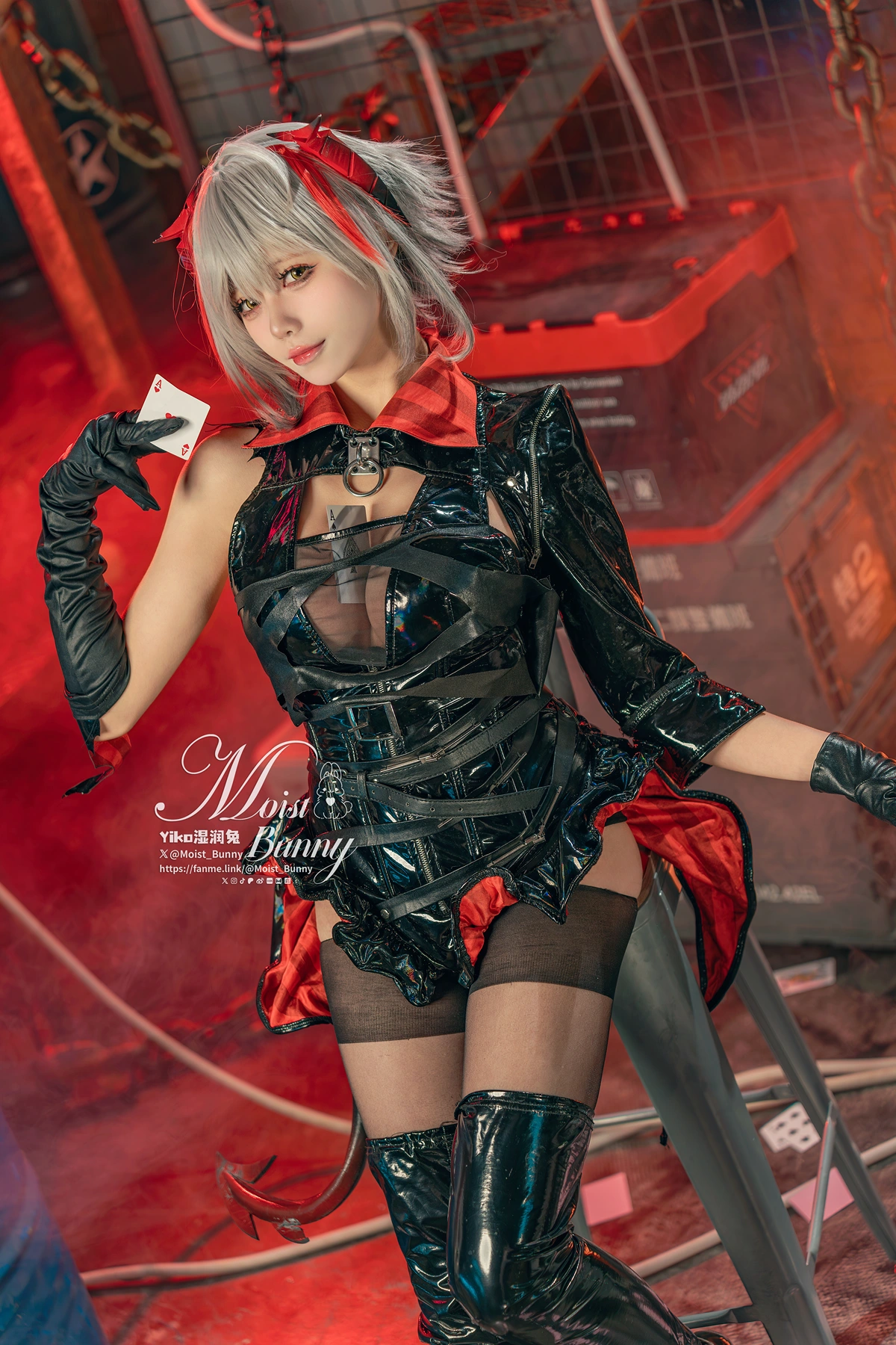 Cosplay 黏黏团子兔 – 2月作品 『愚夜密函-W』