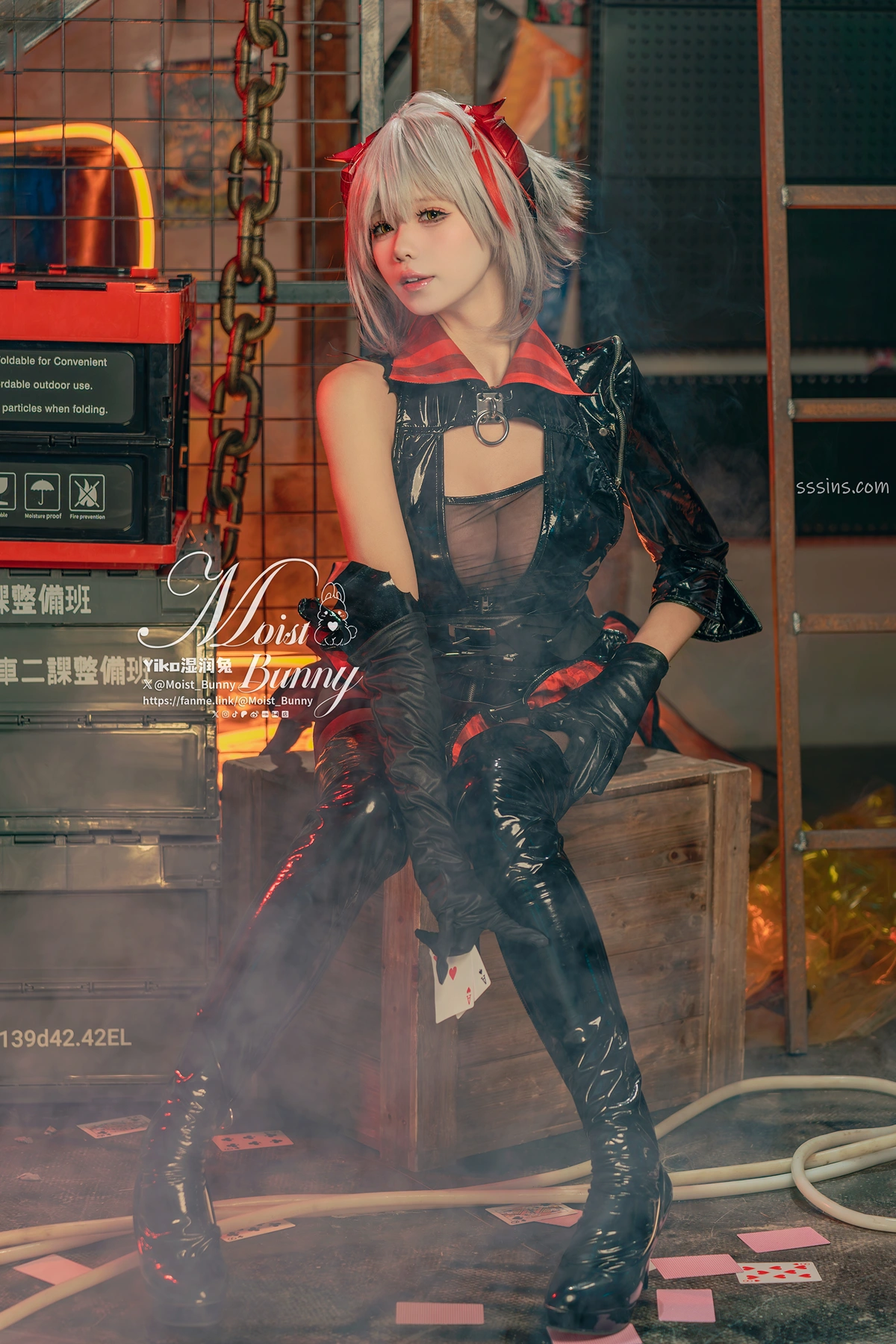 Cosplay 黏黏团子兔 – 2月作品 『愚夜密函-W』