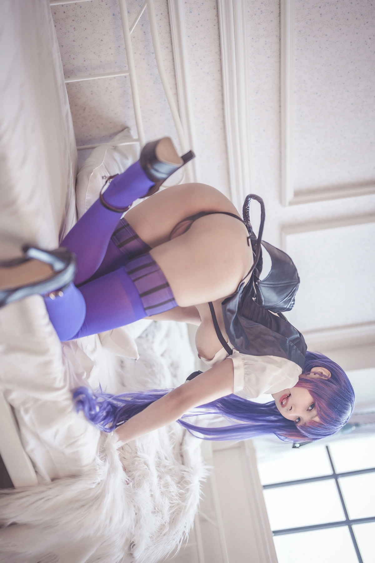 Cosplay 慕慕Momo – 小惡魔的魅惑之吻-魔太郎