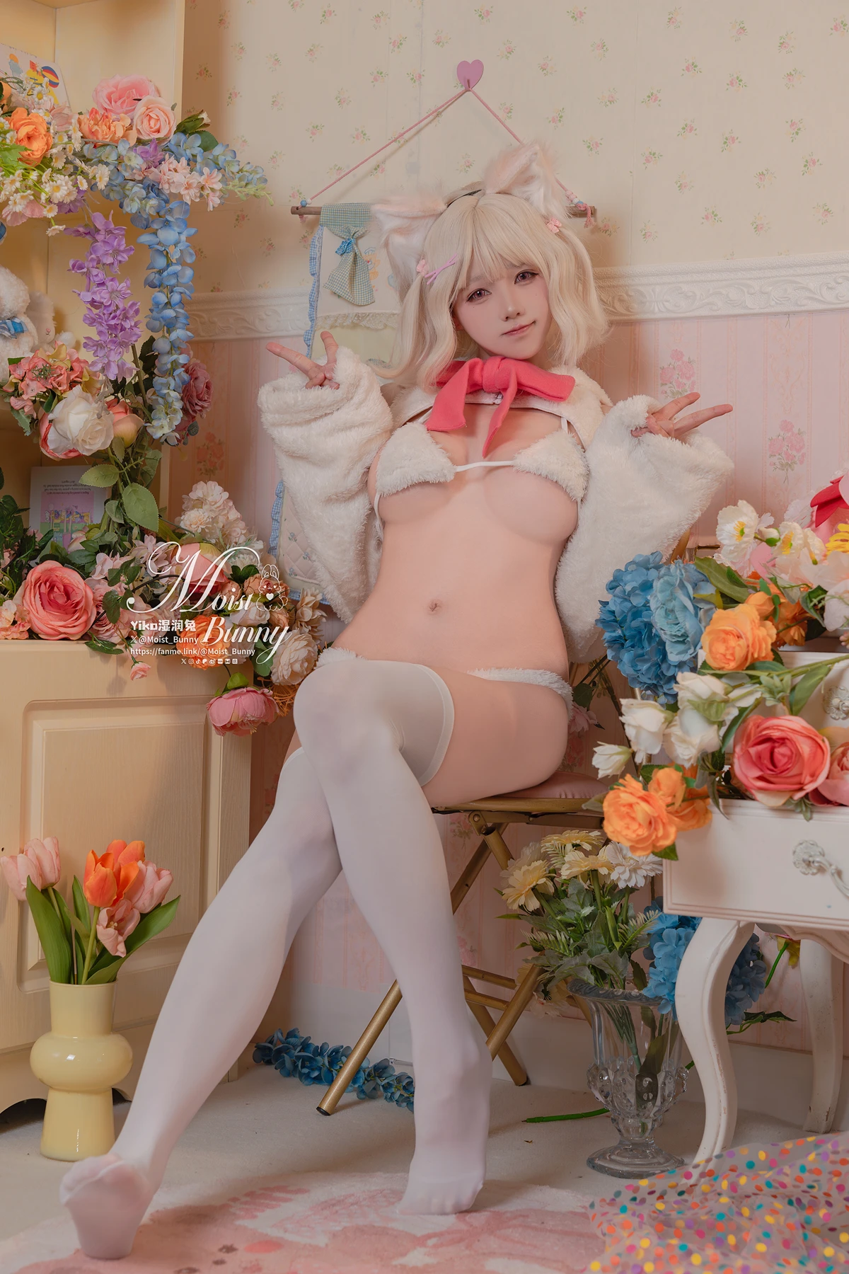 Cosplay 黏黏团子兔 – 02月作品『他的猫』