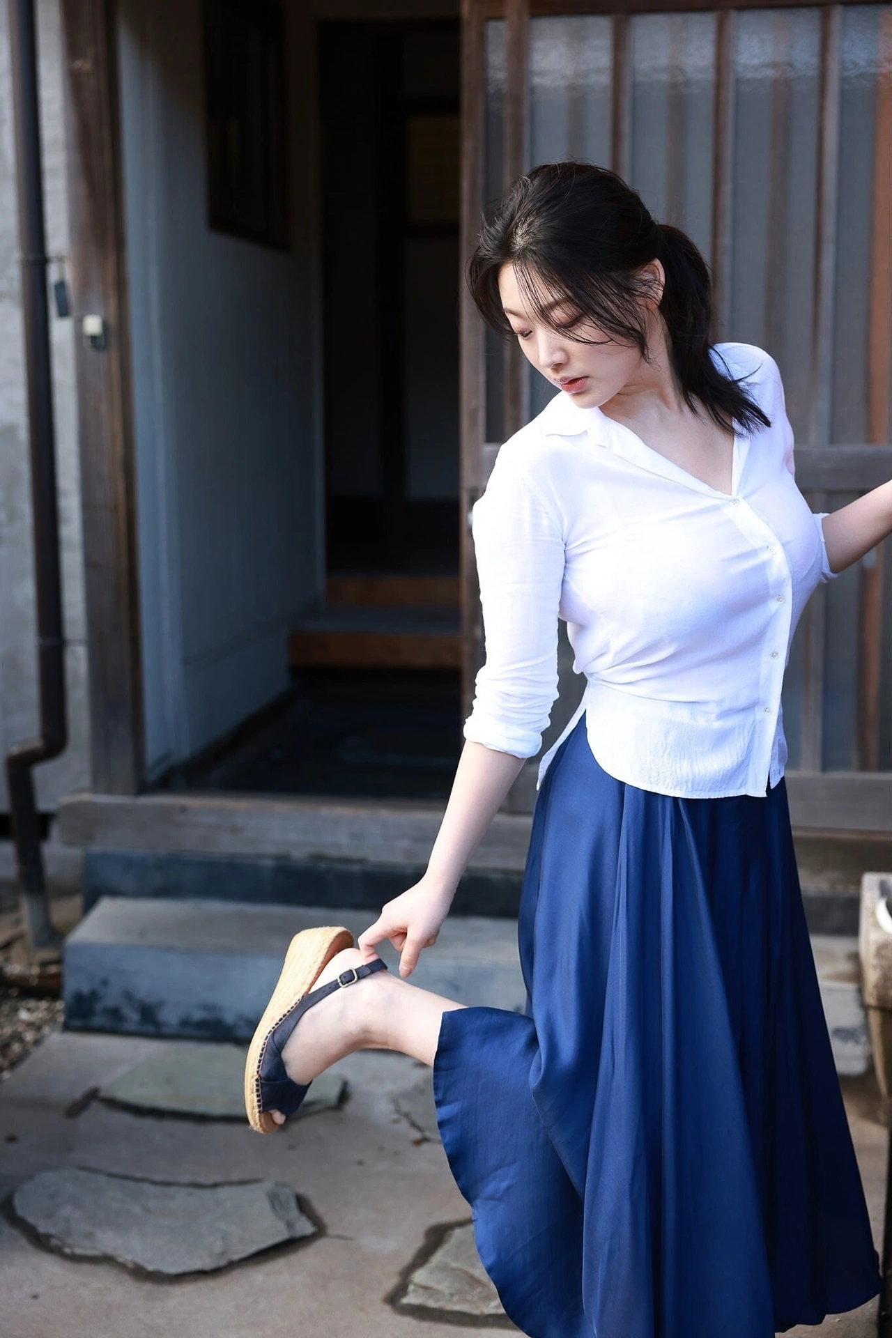 Kei Fubuki 风吹ケイ, SPA！グラビアン魂デジタル写真集 「昼下がりの欲望」 Set.01